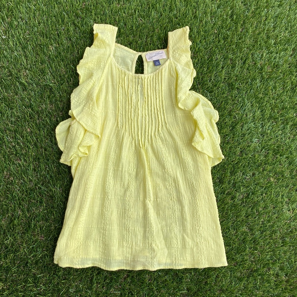 Yellow blouse